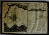 Foto del Plano de la Ciudad de Salta a principios del siglo XX
