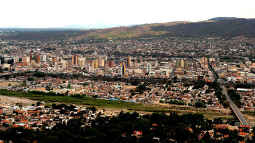 Foto de la ciudad de San Salvador, en la provincia de Jujuy Argentina.